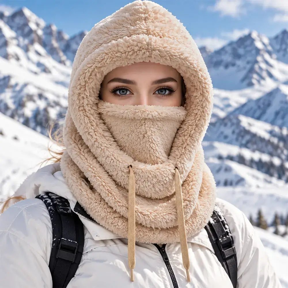 ❄️ Női, polár bélésű, meleg kapucni – téli védelem és melegség!