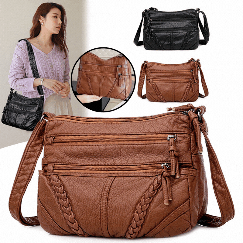 🔥😍Špeciálna ponuka obmedzeného trvania👜 2026 nová retro dámska kožená taška cez rameno z mäkkej kože