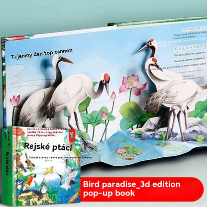 【Kupte 2, získejte 2 zdarma】4 kusy 🎁🎁 3D vyskakovací kniha se zvířaty