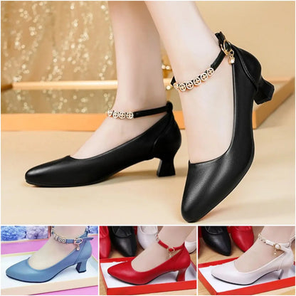 ✨👠【35-40】Nowe letnie modne buty na obcasie z miękką podeszwą 2025