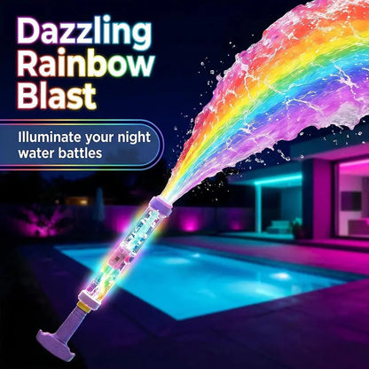 ✨🌈 Vízijáték pumpával és sötétben világító LED lámpával💦