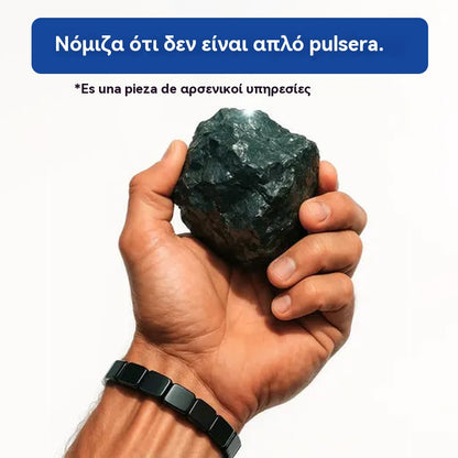 【Kúpte 1 a získajte 1 zdarma】🔥Energetický náramok z hematitu a čierneho ónyxu｜Obnovte svoju silu a mužské sebavedomie