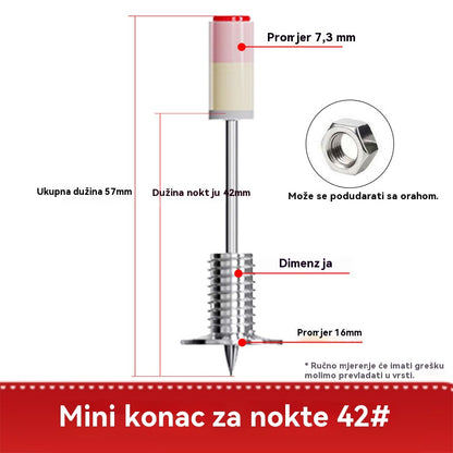 【100PCS】Νέο μίνι M8 σπειροειδές καλώδιο με παξιμάδι για αφαίρεση