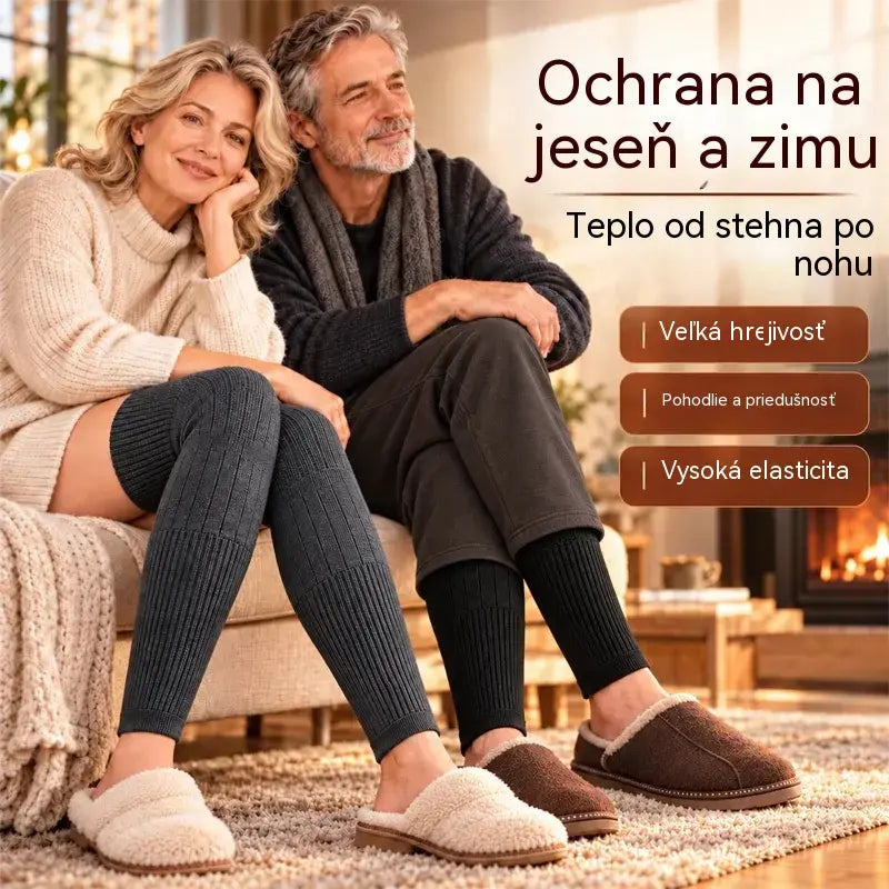 🦵 Hrejivé zimné návleky na kolená · Extra dlhý strih s mäkkou podšívkou · Zvýšená ochrana kolien a nôh!