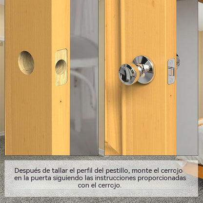🔥🚪Herramienta profesional para la instalación de pestillos de puerta