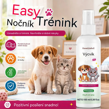 🐶🐱 Sprej na výcvik čistoty pro psy a kočky – podporuje výcvik čistoty ✨